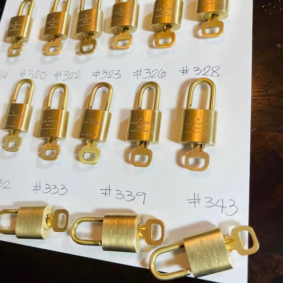 Louis Vuitton authentic only 1 padlock and 1 key - Picture 5 of 12